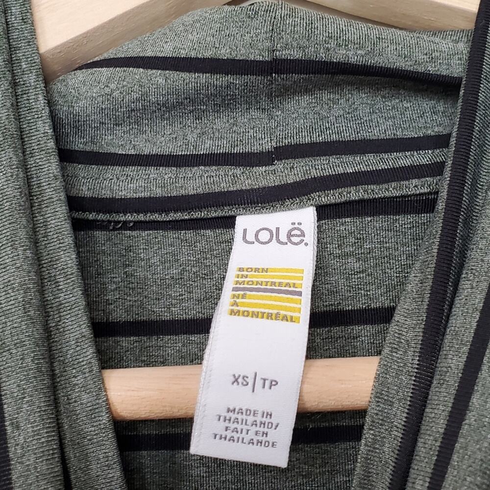 LOLË. | NWOT Gloria Striped Turtleneck | XS - Picture 5 of 6